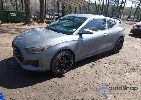 2019 Hyundai Veloster 2.0 z USA, uszkodzony, nr VIN KMHTG6AF2KU011202